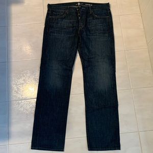 7 for all mankind mens standard jeans 36